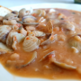 Zuppa di fagioli e vongole