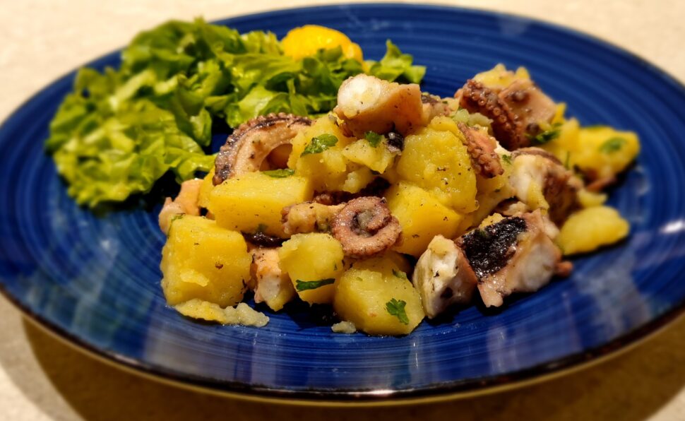 polpo con patate - scambiaricette